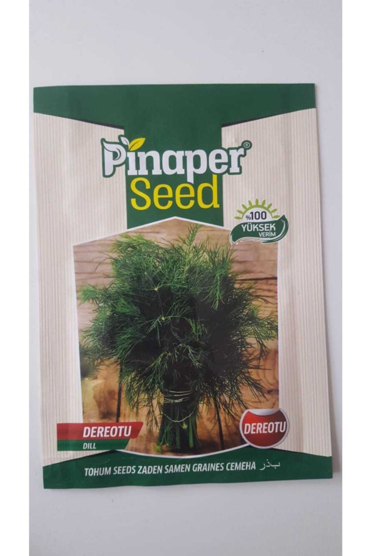 Pinaper Seed Dereotu Tohumu 1 Paket %100 Yüksek Verimlidir.