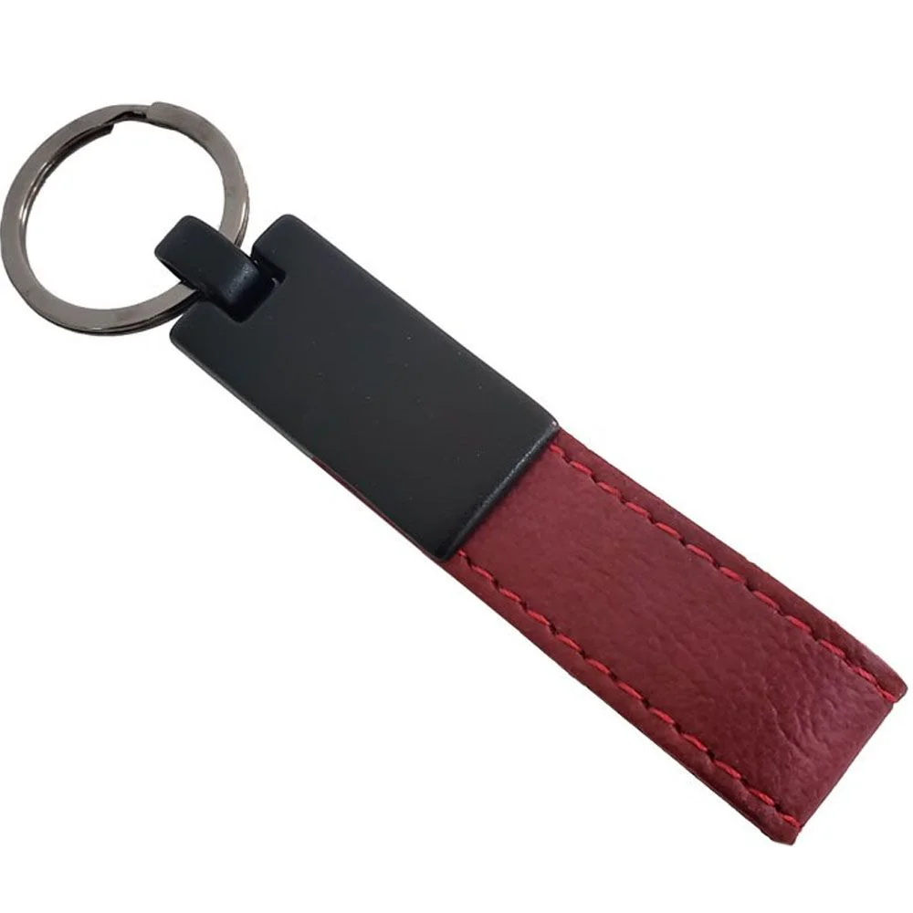 Deri Anahtarlık Bordo Deri Anahtarlık Bordo