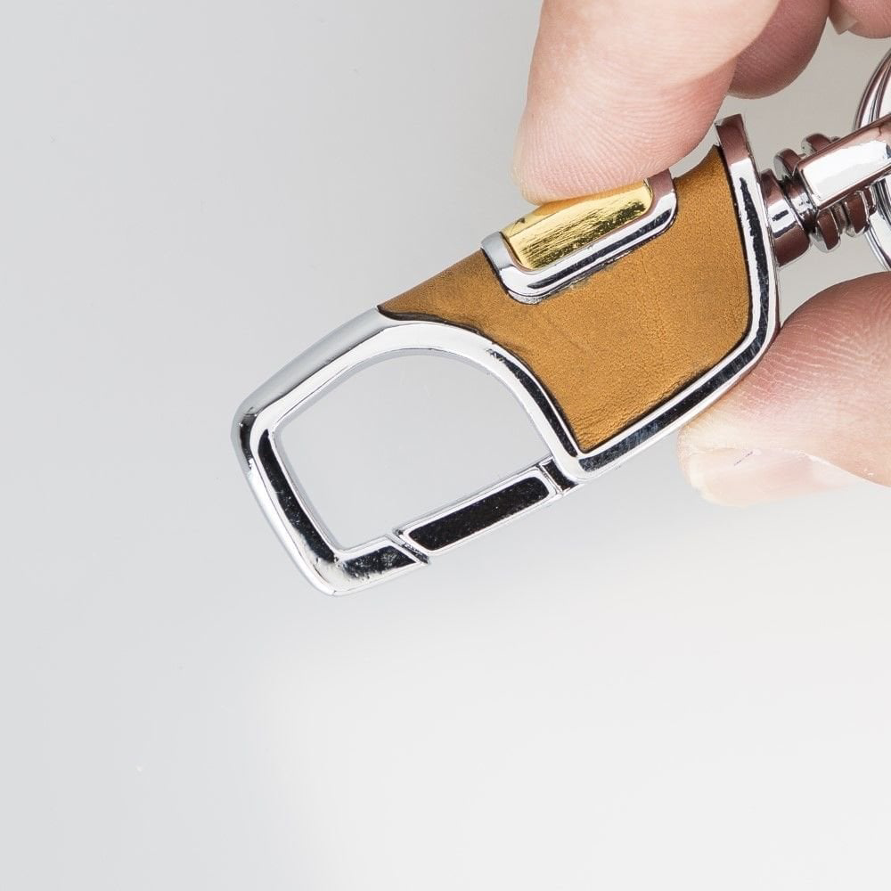 Deri Anahtarlık BKR12 V9 Taba Deri Anahtarlık BKR12 V9 Taba