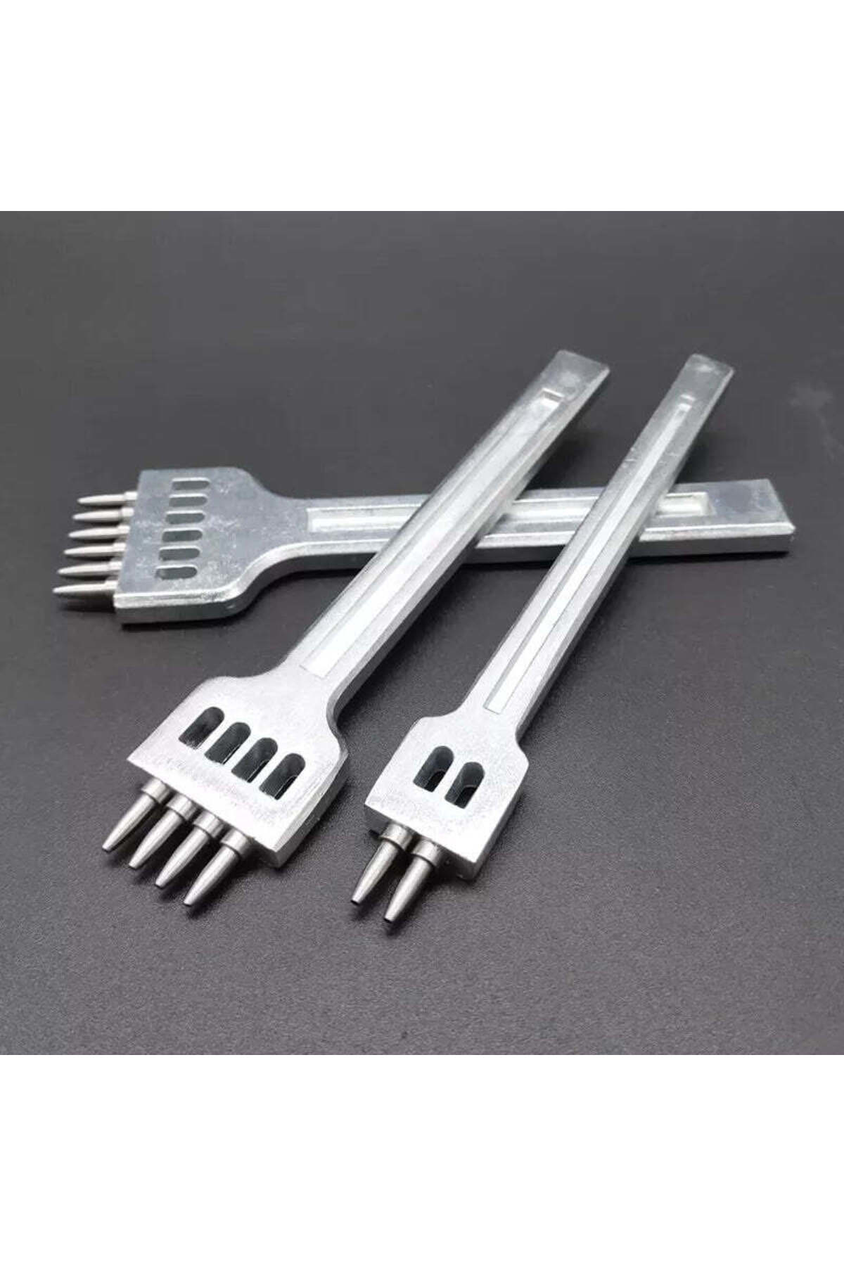 Tuhafiyecimiz Deri Delici - Delme Zımbası - 2'Li / 4'Lü / 6'Lı / 10'Lu Zımba De