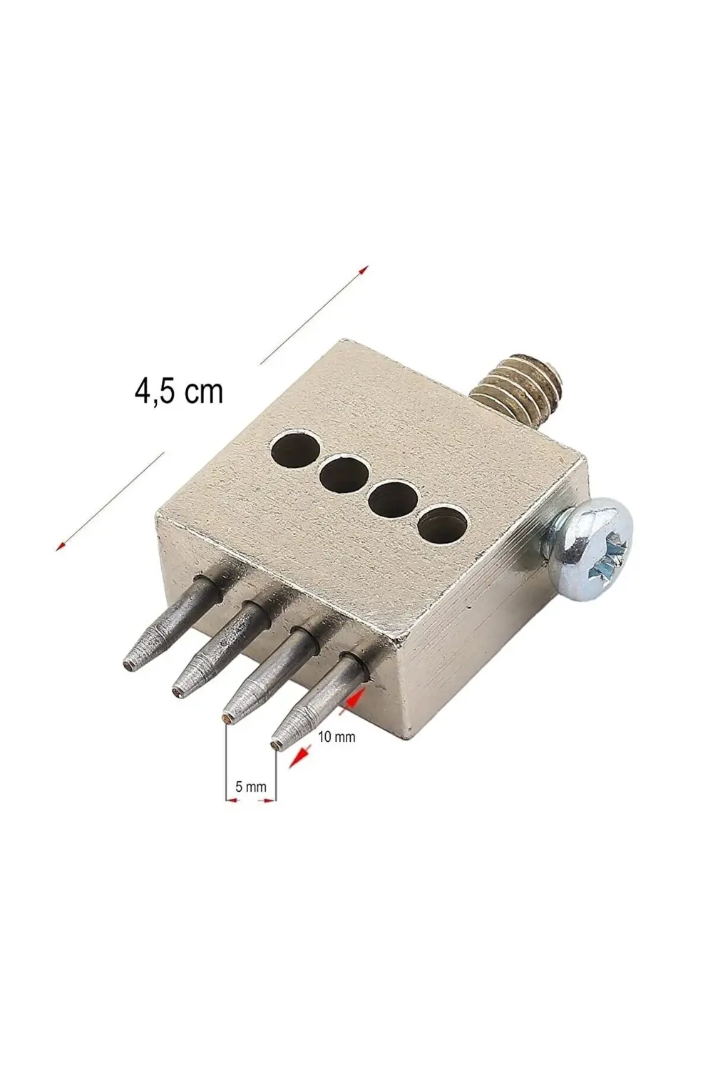 Tuhafiyecimiz Deri Delme Zımba Seti - Tulumba Pres Ve 2'Li, 4'Lü, 6'Lı Zımba -