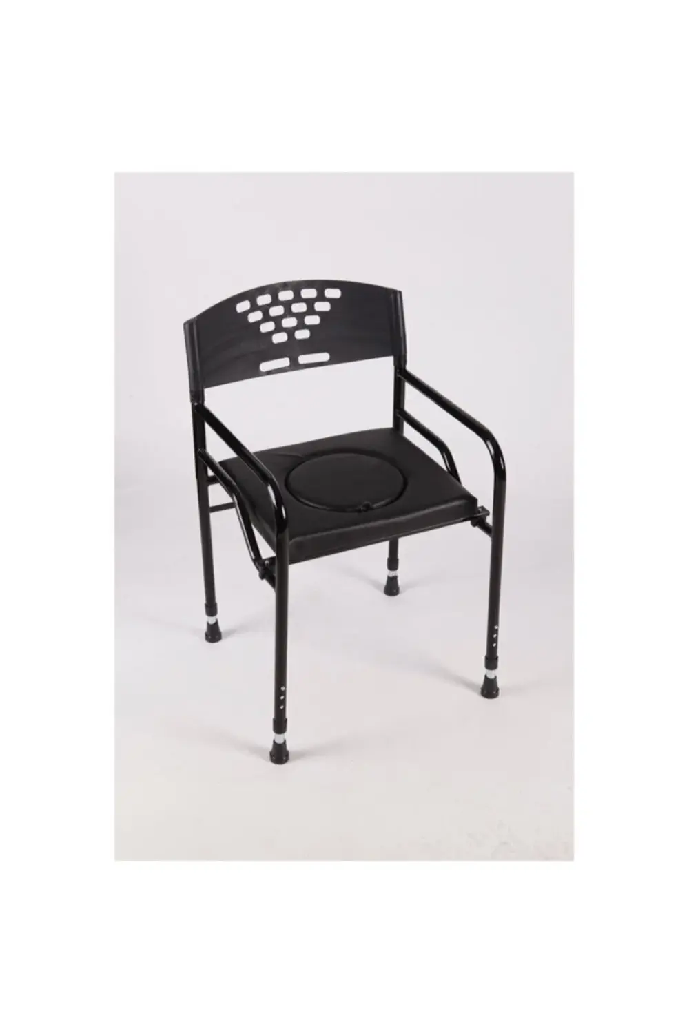 Deri Döşemeli Katlanır Hasta Klozeti Engelli Ve Yaşlı Tuvaleti