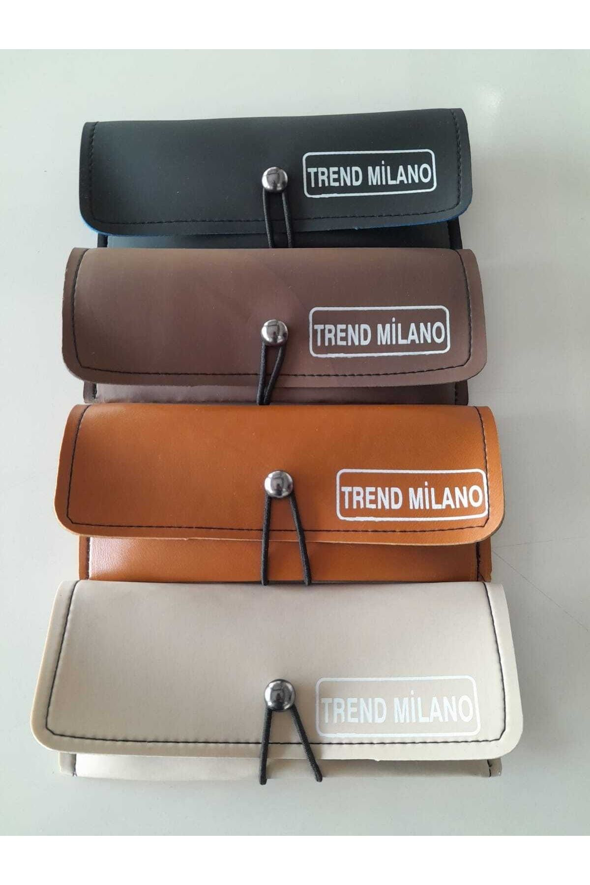 Trendmilano Deri Gözlük Kilifi Sc4401