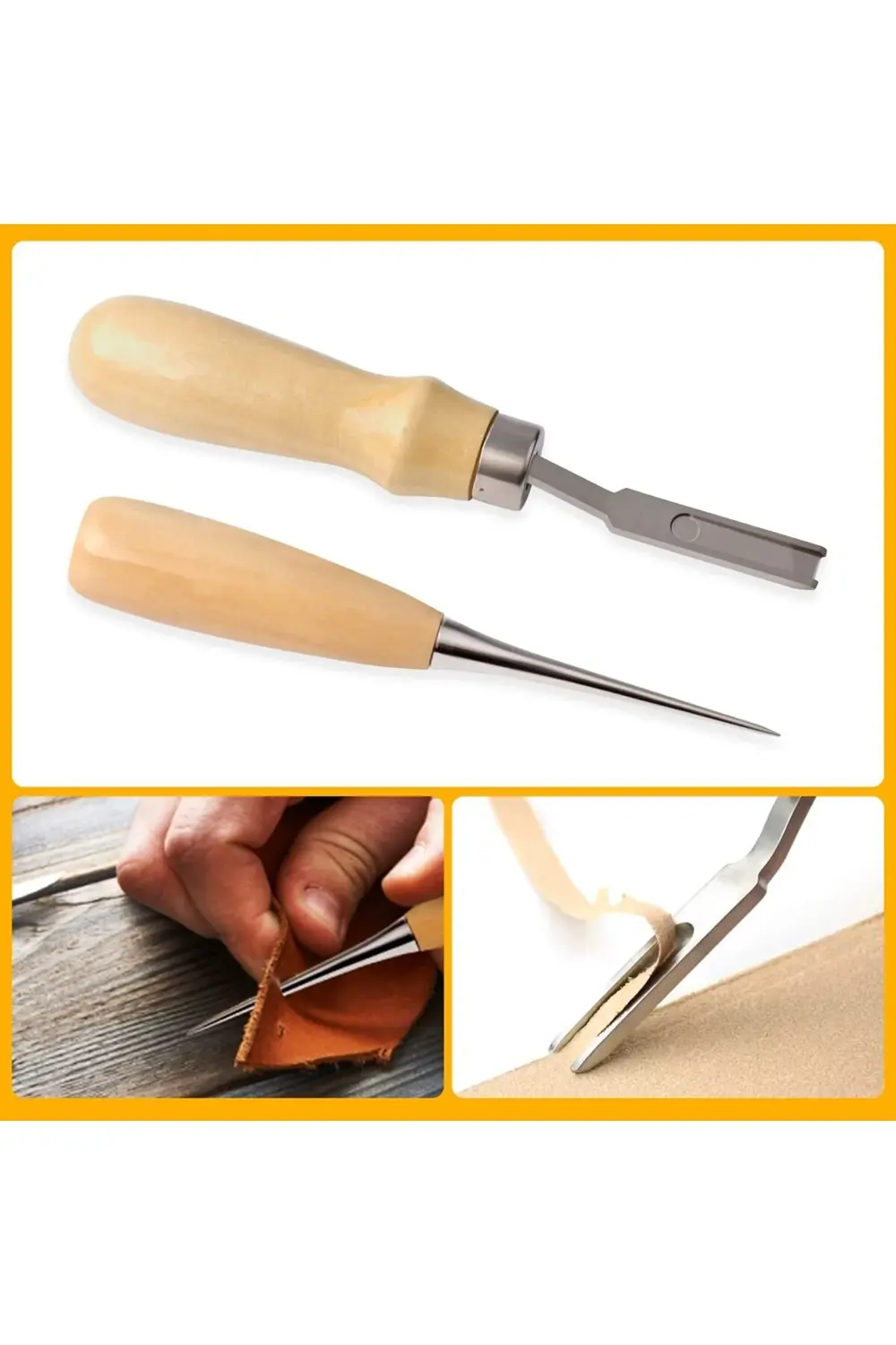 Tuhafiyecimiz Deri Hobi İçin 18 Parça Başlangıç Seti, Deri El Aletleri Tuhafiyecimiz Deri Hobi İçin 18 Parça Başlangıç Seti, Deri El Aletleri