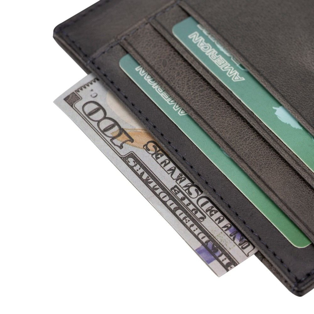 Deri Kartlık BLWL018 TN18EF Gri