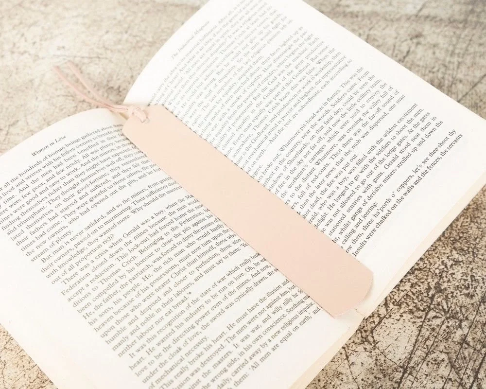 Deri Kitap Ayracı, Pudra