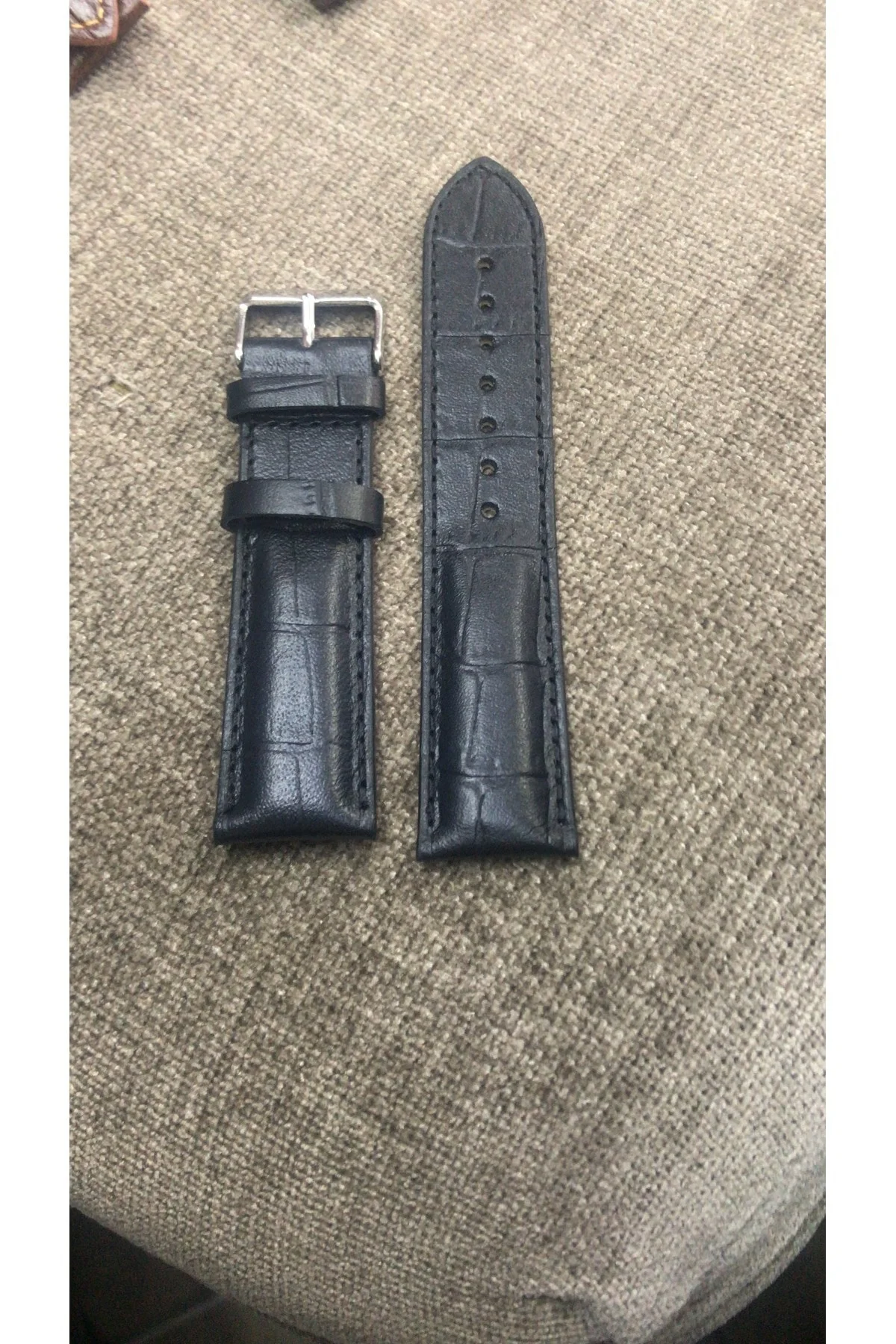 Deri Saat Kayışı 22 Mm Deri Saat Kayışı 22 Mm