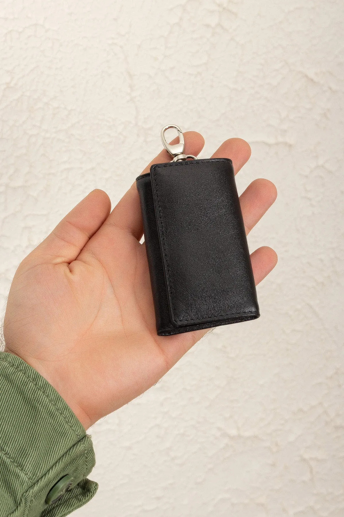 Monalisa Home Deri Siyah Anahtarlik