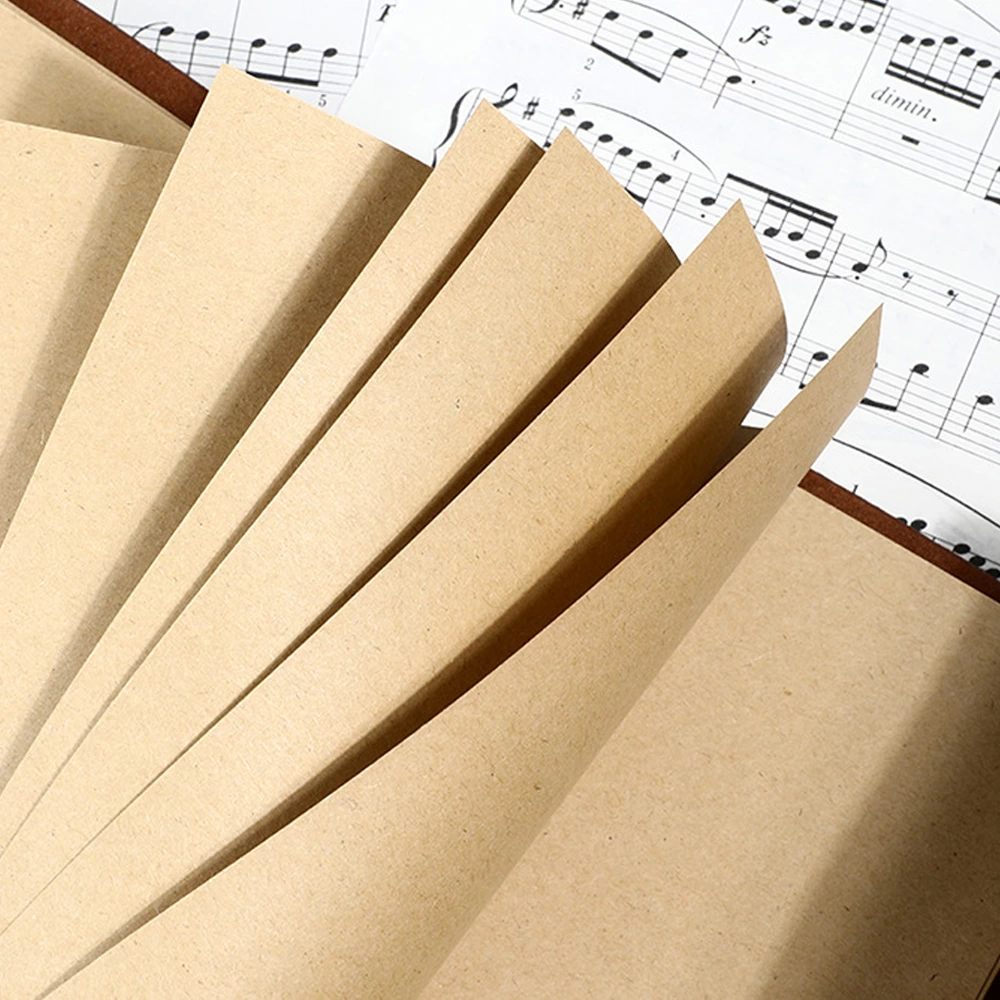 Just Cheap Store Deri Yaprak Desenli Defter