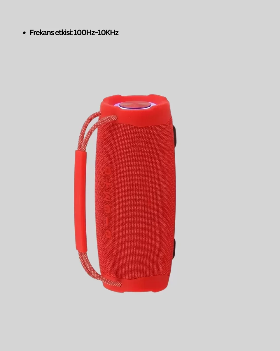 Derin Baslı Çift Hoparlörlü Taşınabilir Kablosuz Hoparlör Yeni Nesil