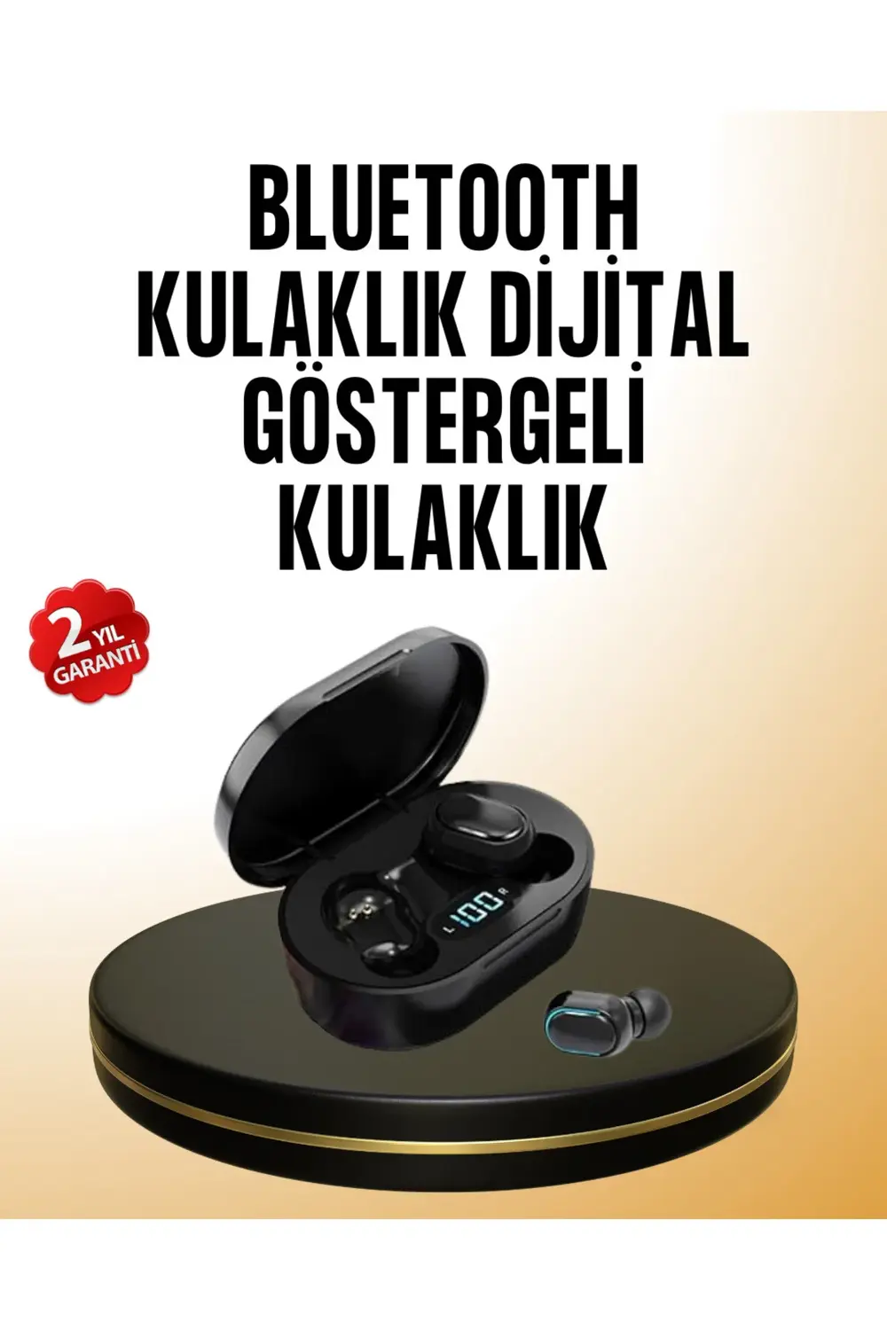 Derin Bass ve Net Tiz Özellikli Bluetooth Kulaklık