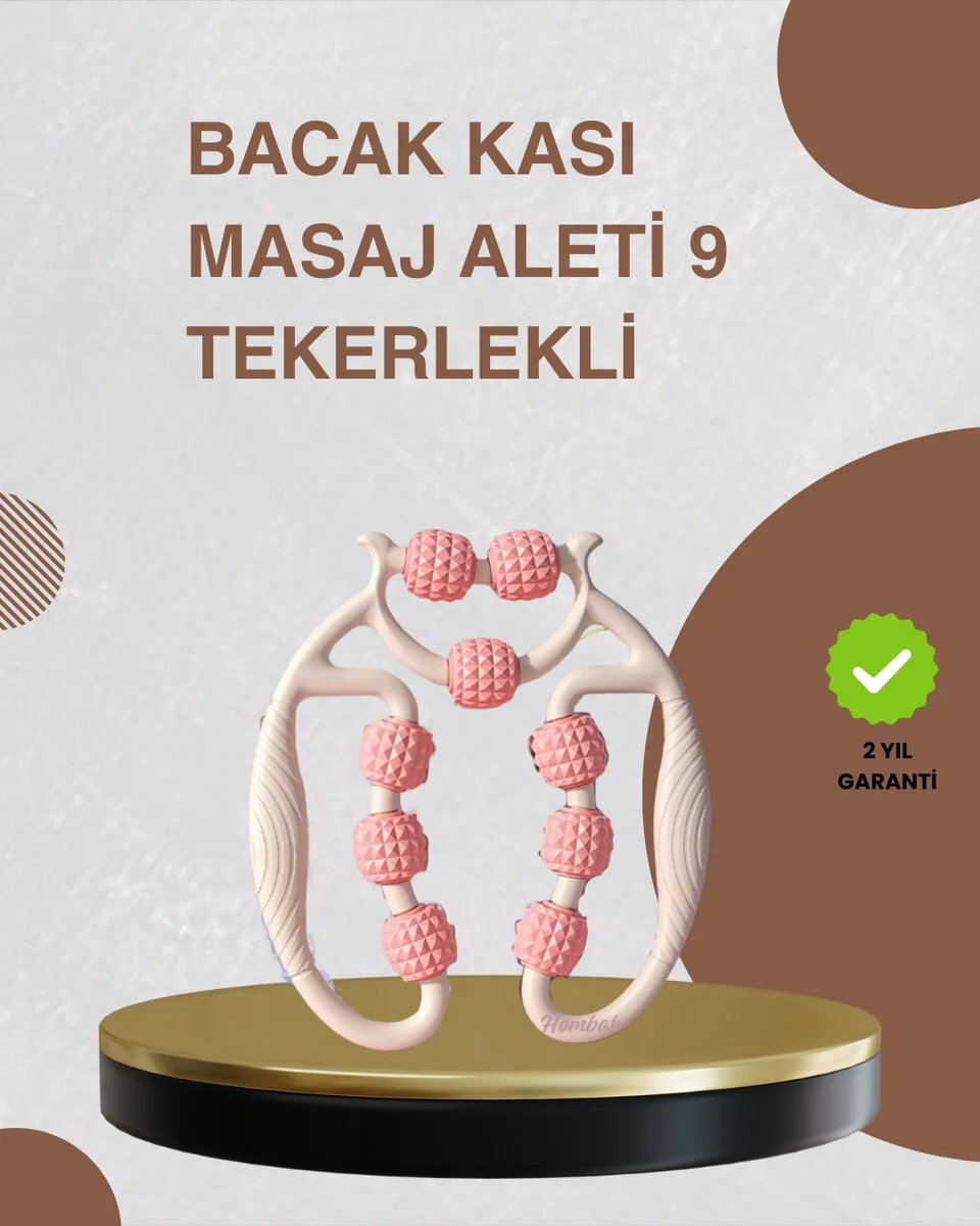 Derin Doku Masaj Aleti - Plastik Kas Gevşetici Rulo