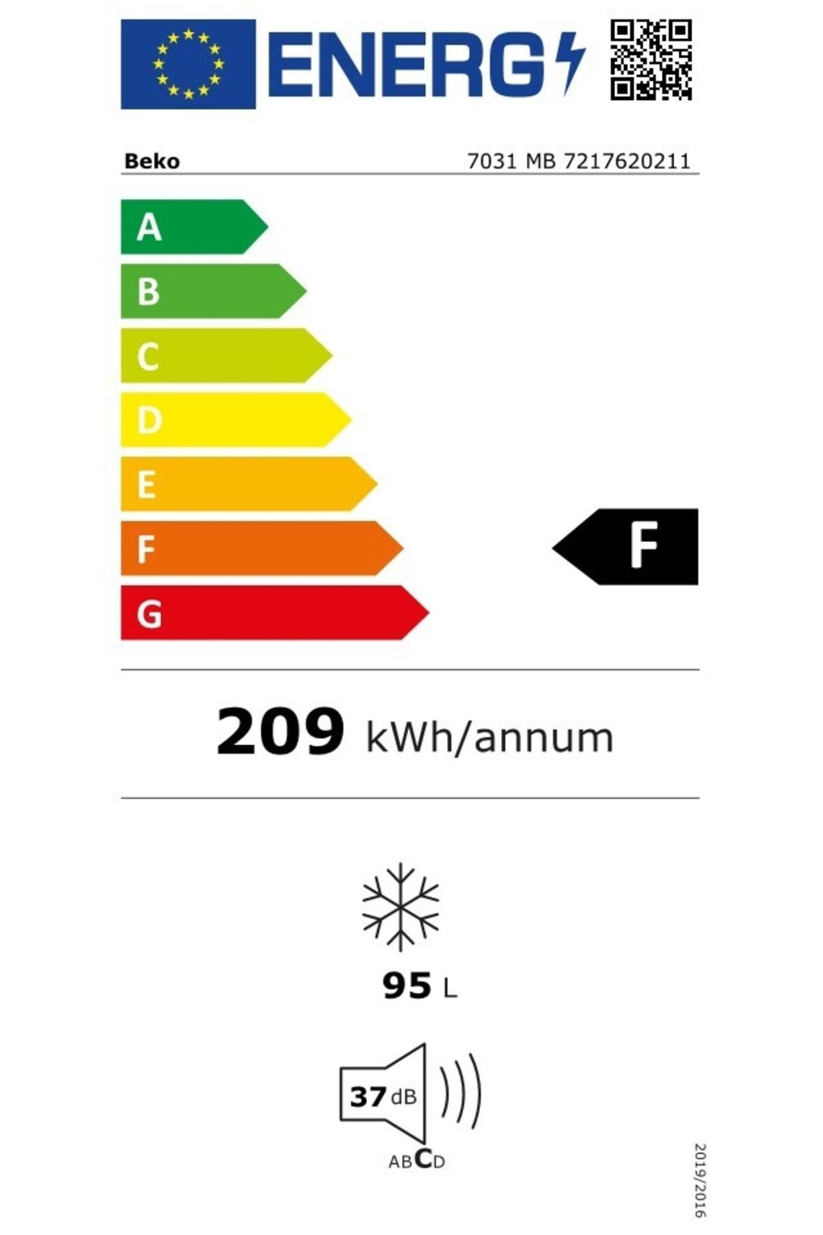 Beko Derin Dondurucu 7031 Mb