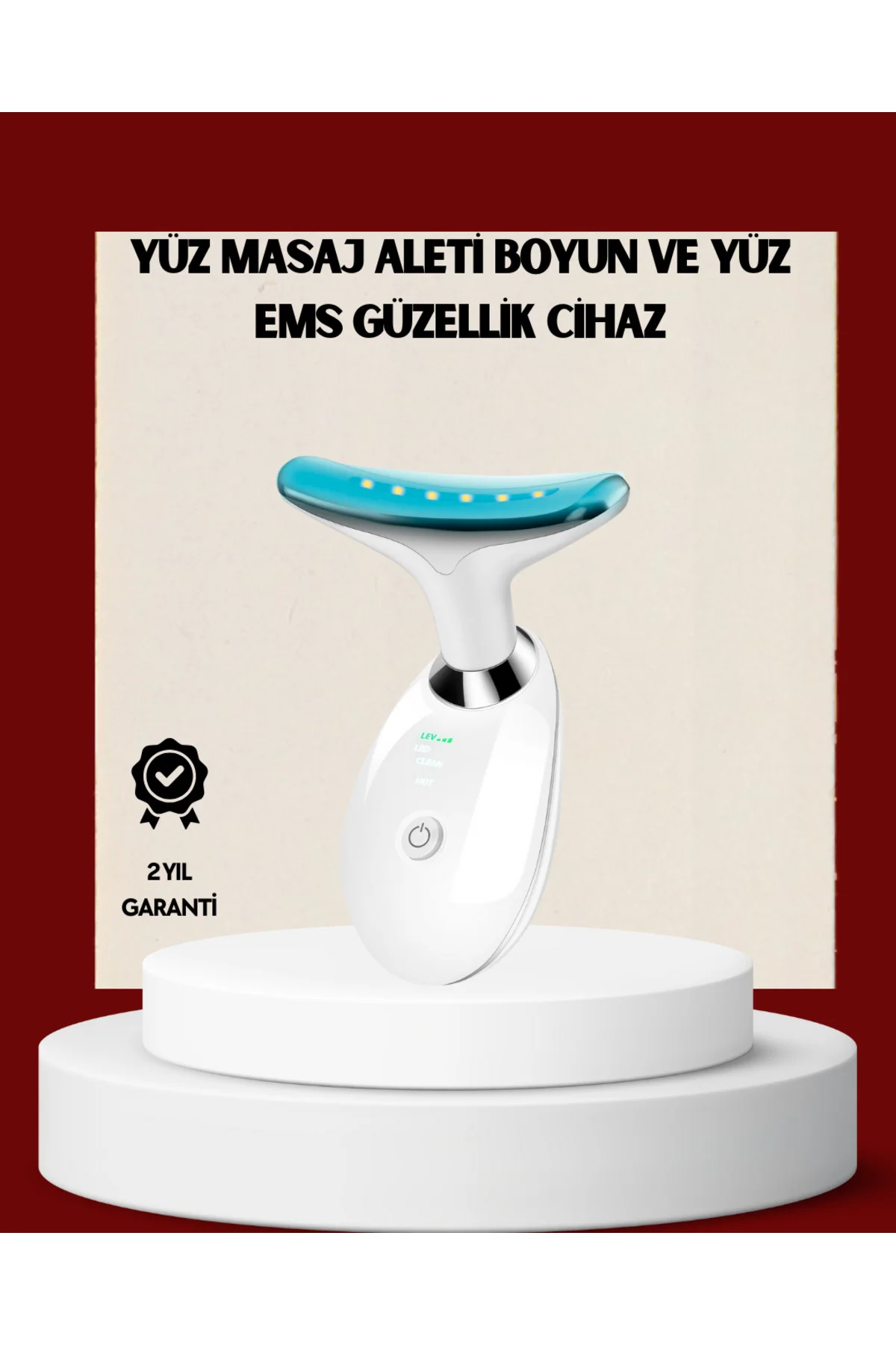 Derin Gözenek Temizleyici ve Cilt Sıkılaştırıcı Masaj Cihazı – Tü