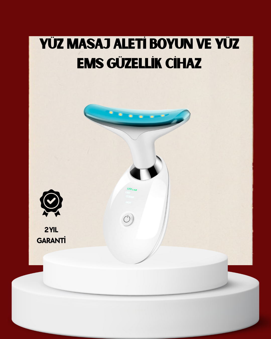 Derin Gözenek Temizleyici ve Cilt Sıkılaştırıcı Masaj Cihazı – Tü
