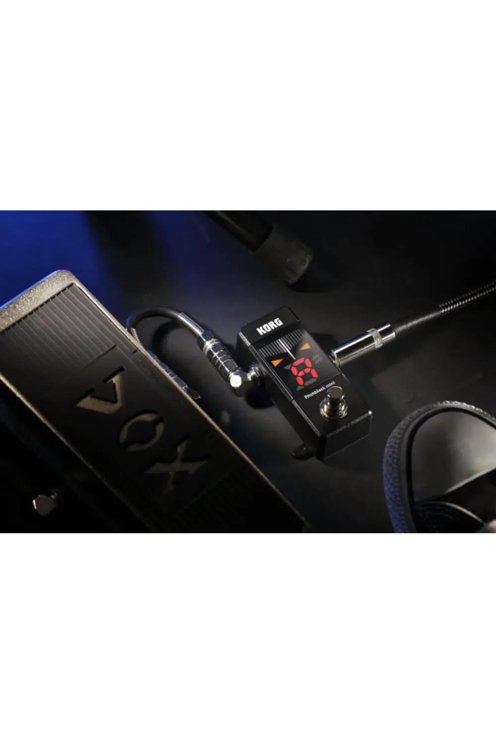 Korg Derin Karanlık Pb-Mini Kat Pedal Tuner - Beyaz, Pb-Mini-Wh