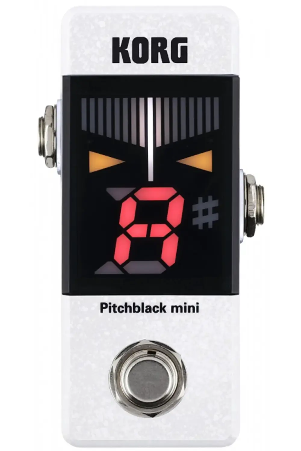 Korg Derin Karanlık Pb-Mini Kat Pedal Tuner - Beyaz, Pb-Mini-Wh