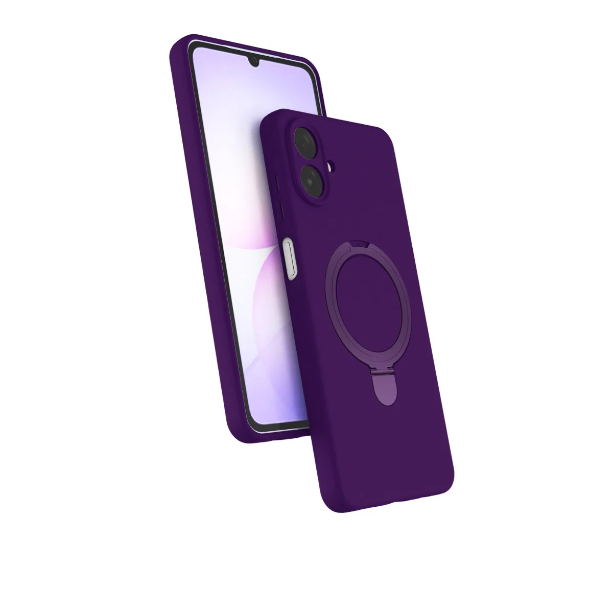Derin Mor Magsafe Standlı Kılıf - Galaxy A07 4G Korumalı ve Şık Tasarım