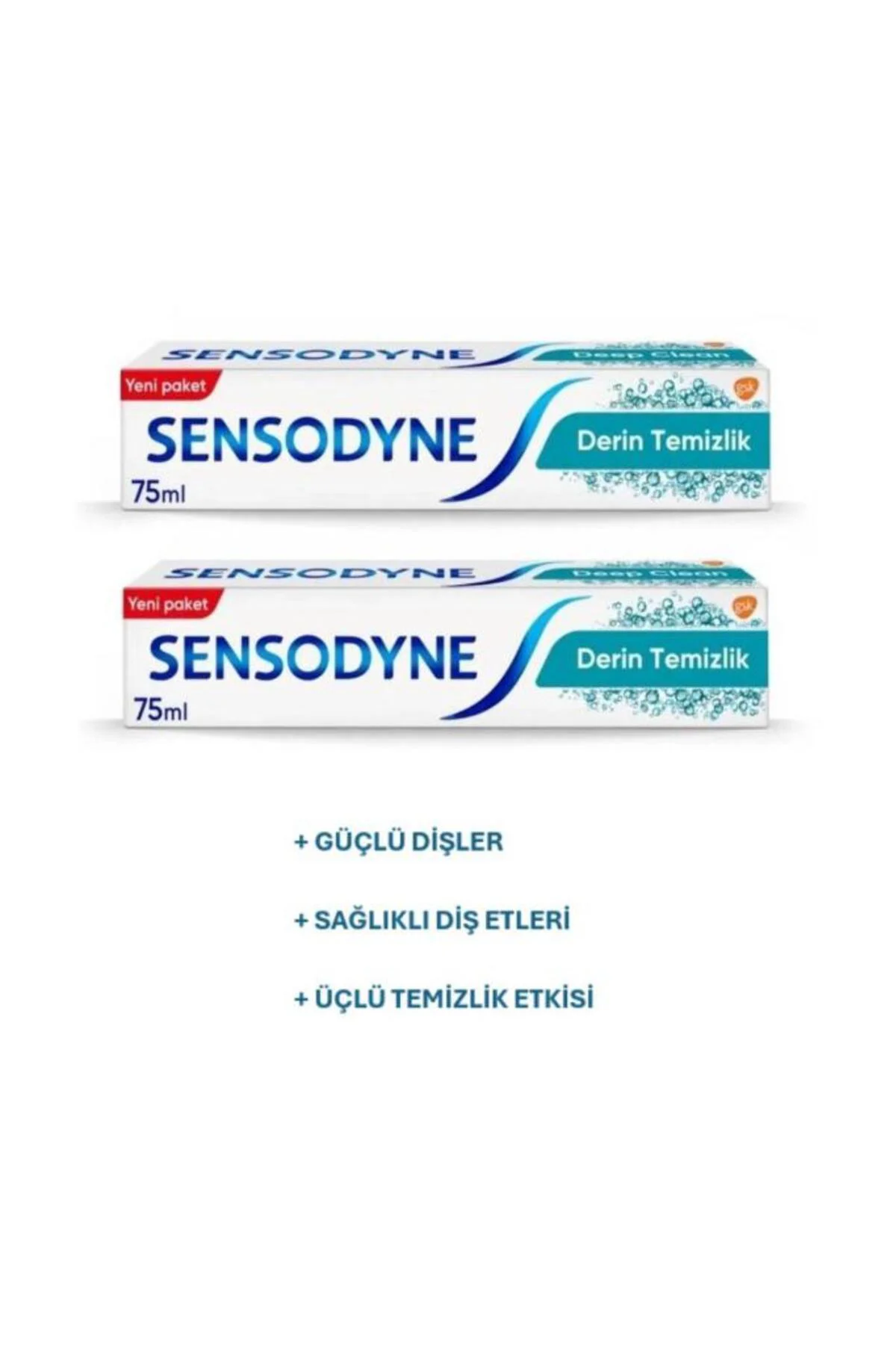 Derin Temizlik Diş Macunu 75 ml 2 Adet