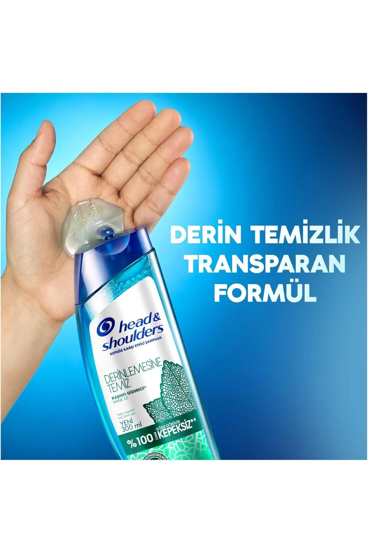Derinlemesine Temizlik Şampuan Giderici Nane 300 ml
