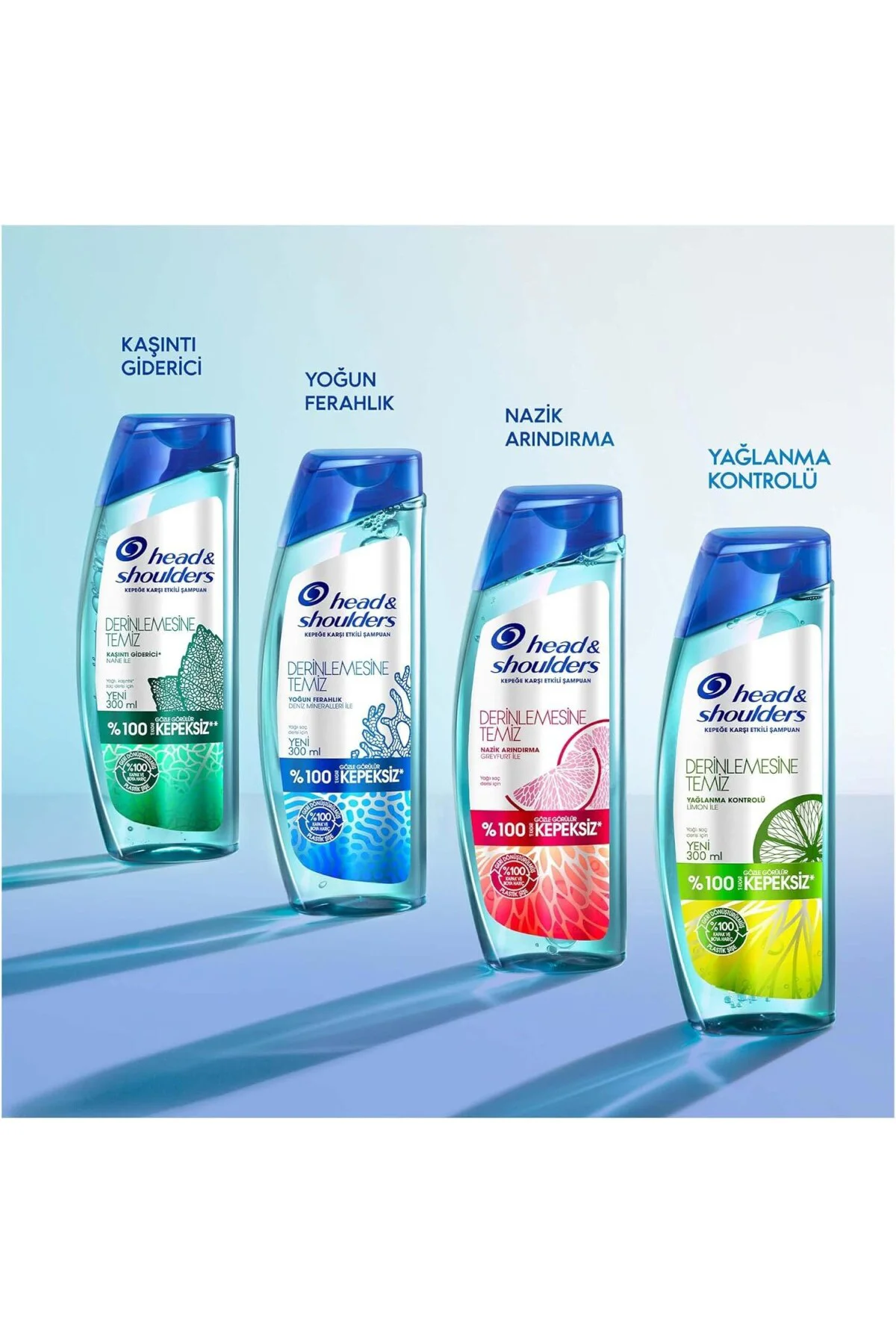 Derinlemesine Temizlik Şampuan Giderici Nane 300 ml