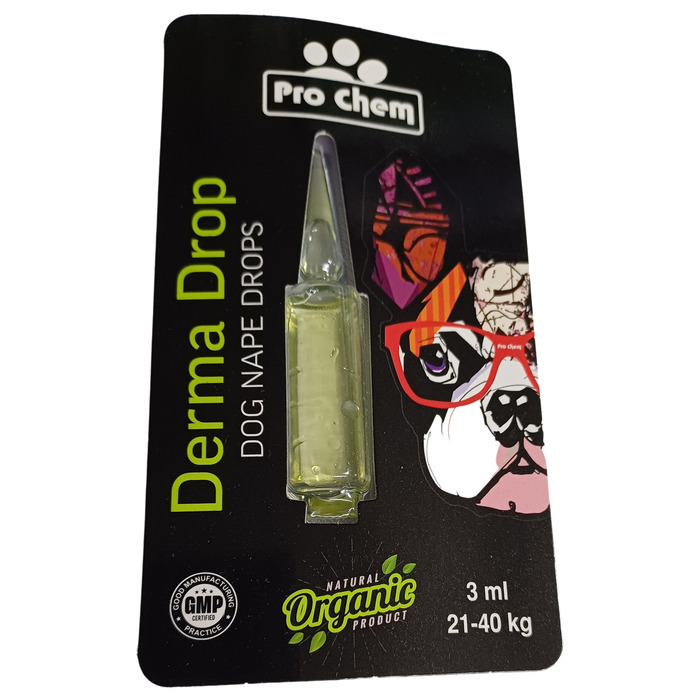 Pro Chem Derma Drop 21-40 Kg 3 Ml