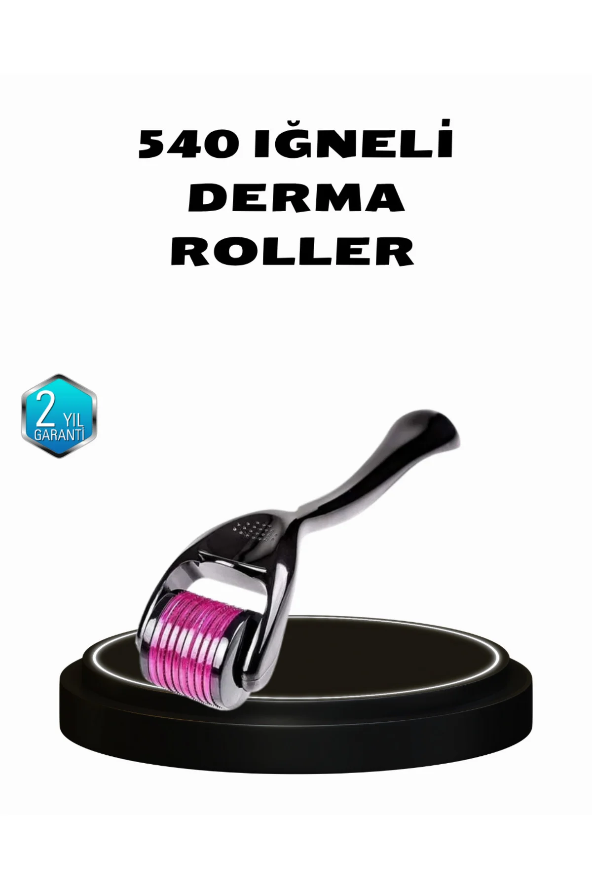 Derma Roller Titanyum İğneli Cilt Yenileyici – Akne Kırışıklık ve