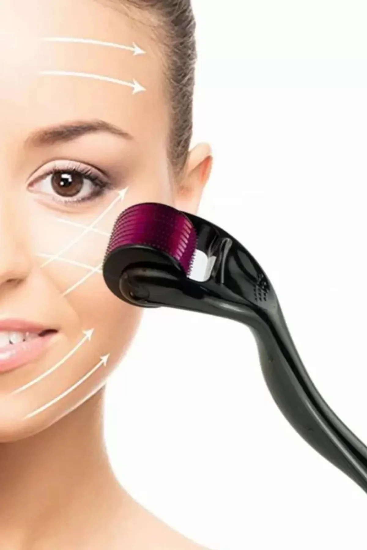 Derma Roller Titanyum Uçlu 540 İğneli 1 Mm Saç Ve Cilt Bakım Masa