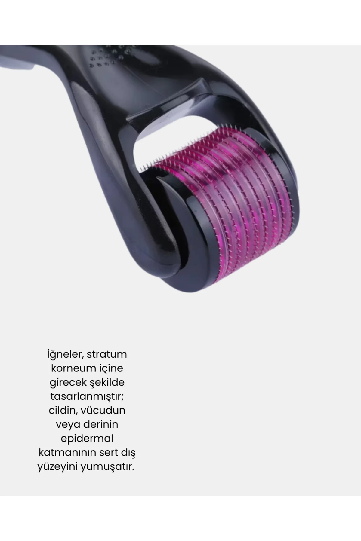 Derma Roller Titanyum İğneli Cilt Yenileyici – Akne ve Kırışıklık