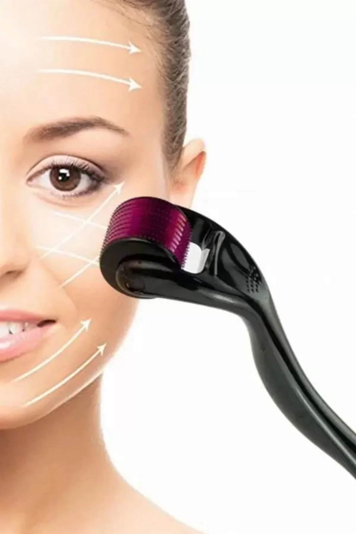 Derma Roller Titanyum Uçlu 540 İğneli 1 Mm Saç Ve Cilt Bakım Masa