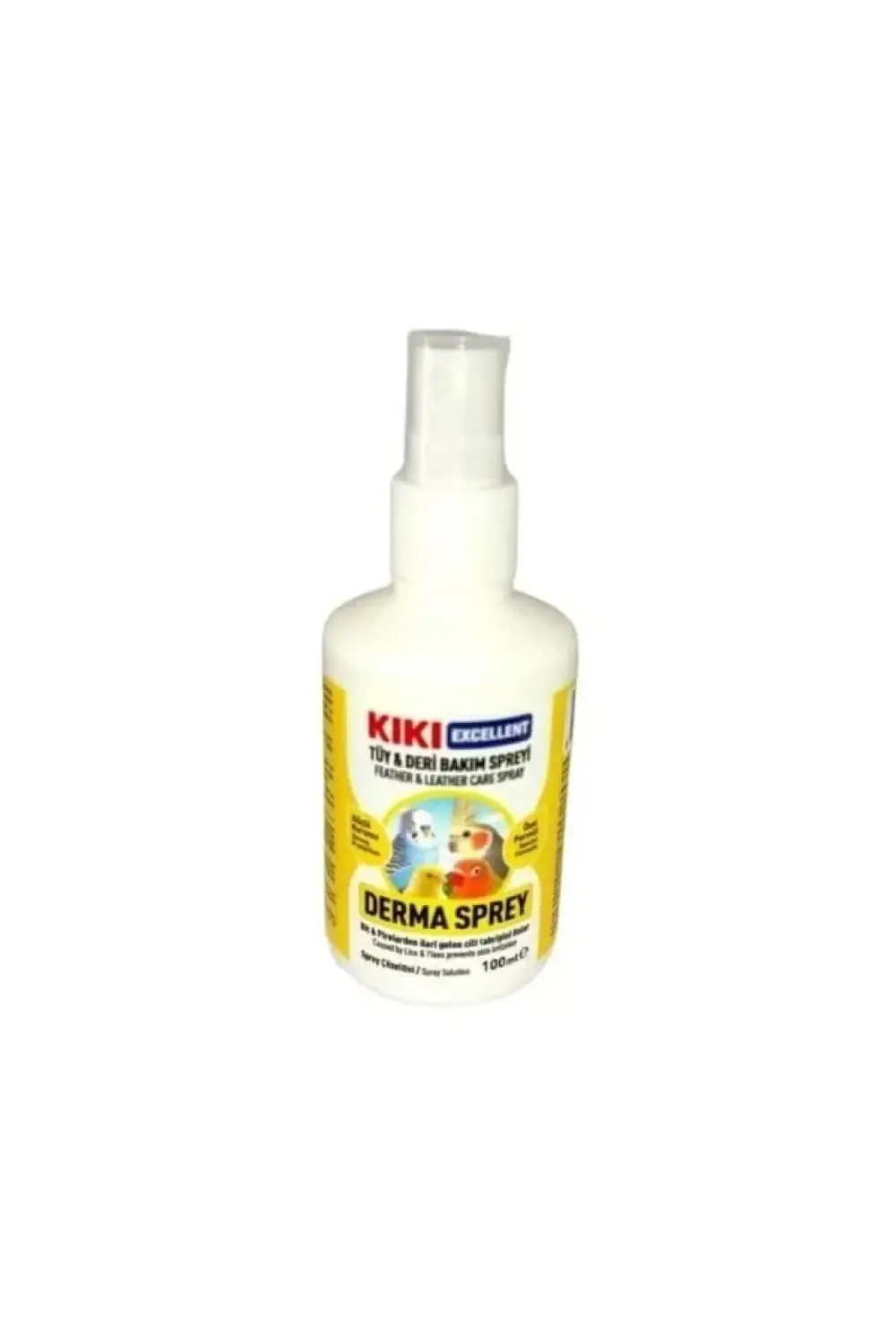 Derma Sprey Kuşlar için Tüy ve Deri Bakım Spreyi 100 Ml