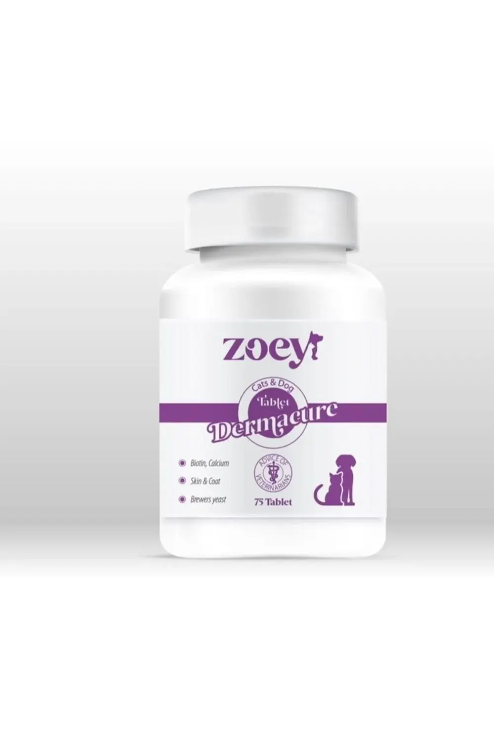 Dermacure 75 Tablet Kedi Ve Köpek Tüy Bakım Ürünü