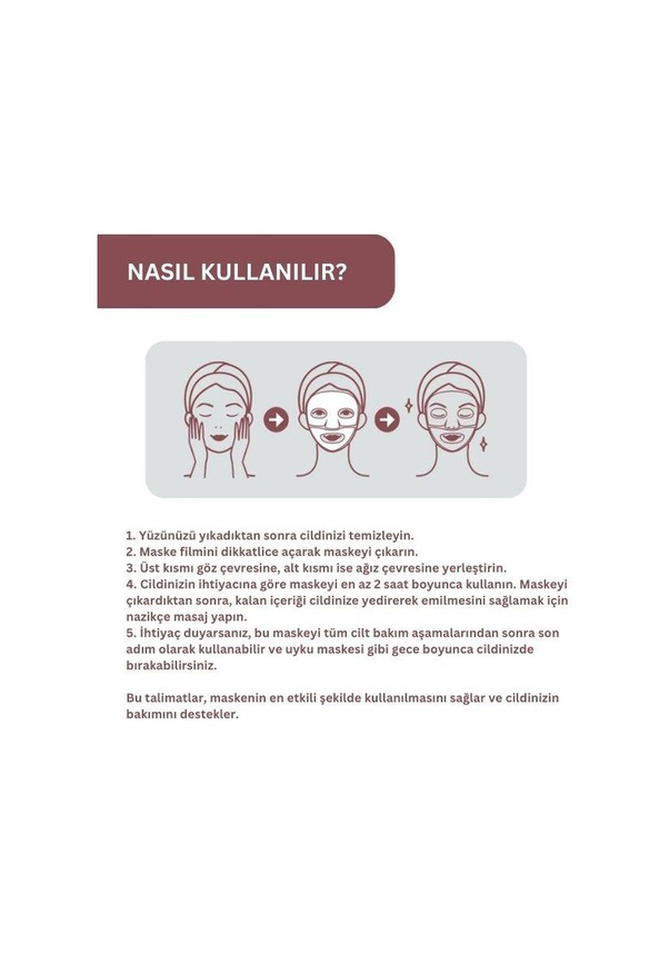 Dermal Seoulface Kore Kozmetik Kolajen Özlü Eriyen Maske 34 G