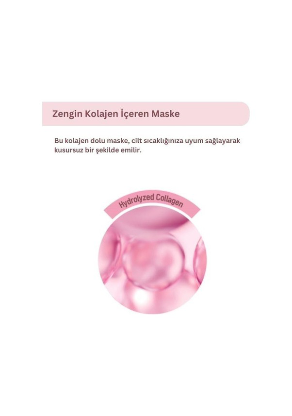 Dermal Seoulface Kore Kozmetik Kolajen Özlü Eriyen Maske 34 G