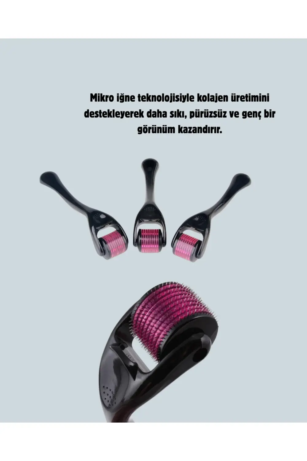 Dermaroller 1 mm Yara ve Yanık İzleri İçin (90341) Etkili Çözüm