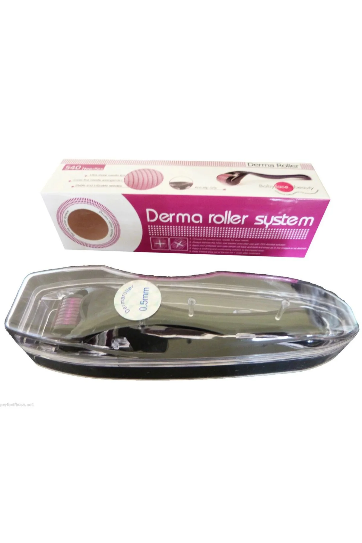 Dermaroller Titanyum 540 İğneli 0.50mm