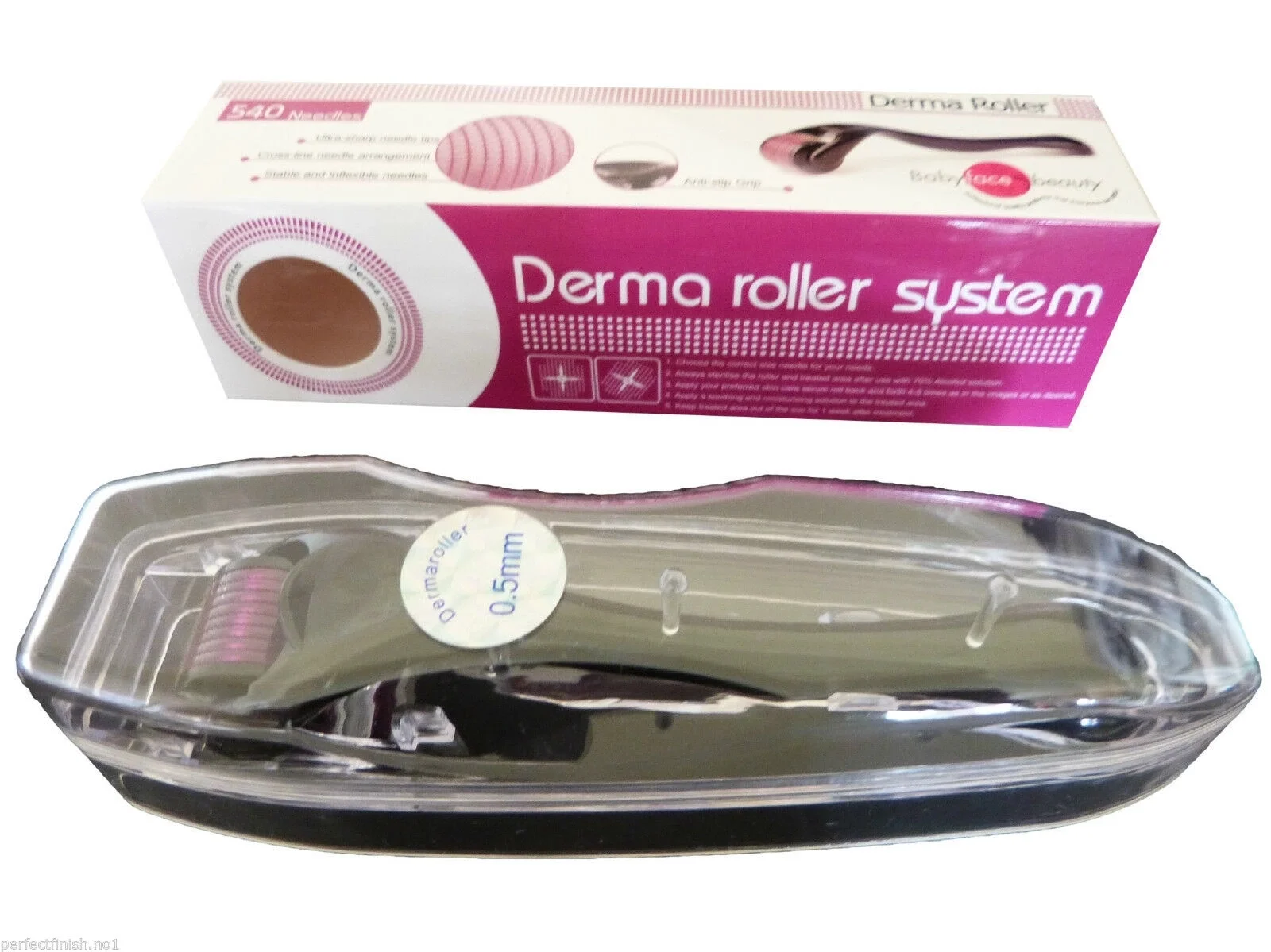 Dermaroller Titanyum 540 İğneli 0.50mm Dermaroller Titanyum 540 İğneli 0.50mm
