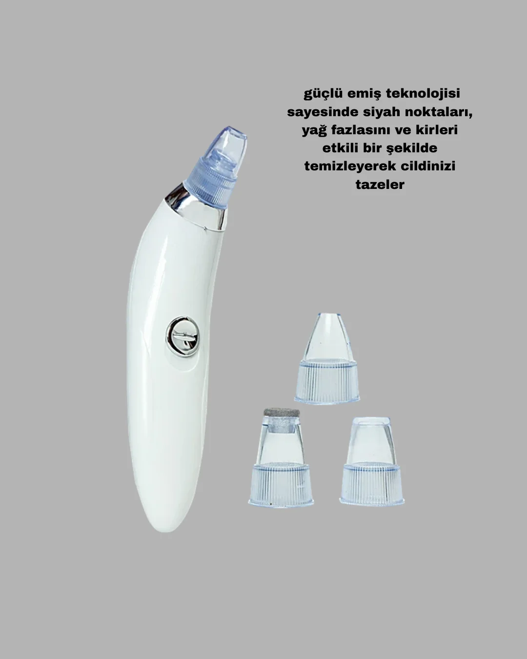 Dermaroller ve Vakumlu Siyah Nokta Temizleme Cihazı 2’li Cilt Bakım Seti Dermaroller ve Vakumlu Siyah Nokta Temizleme Cihazı 2’li Cilt Bakım Seti