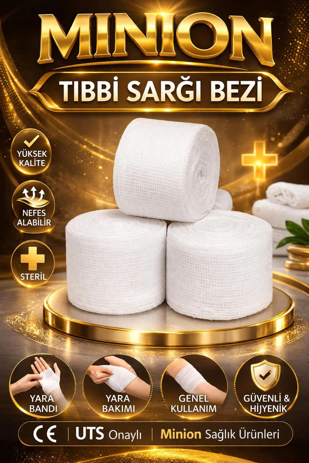 Dermateks Sargı Bezi 10cm X 100mt 4 Adet