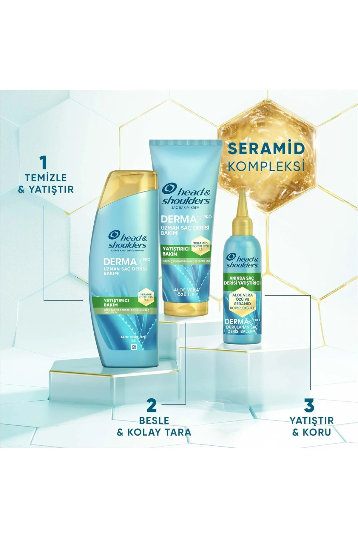 DermaXPro Yatıştırıcı Kepek Karşıtı Şampuan Kuru ve Kaşıntılı Saç Derisi iç DermaXPro Yatıştırıcı Kepek Karşıtı Şampuan Kuru ve Kaşıntılı Saç Derisi iç