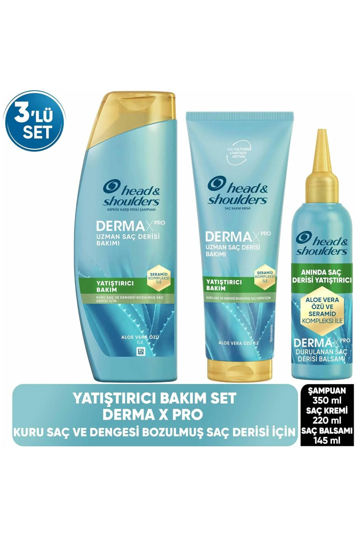 DermaXPRO Yatıştırıcı Bakım Seti