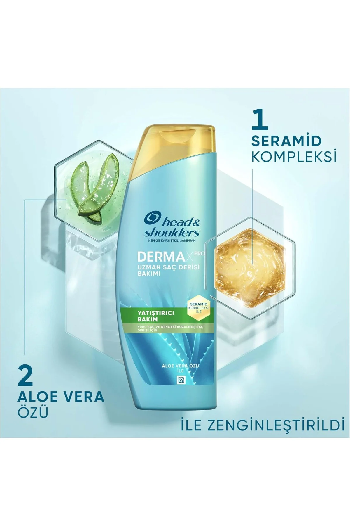 DermaXPro Yatıştırıcı Kepek Karşıtı Şampuan Kuru ve Kaşıntılı Saç Derisi iç DermaXPro Yatıştırıcı Kepek Karşıtı Şampuan Kuru ve Kaşıntılı Saç Derisi iç