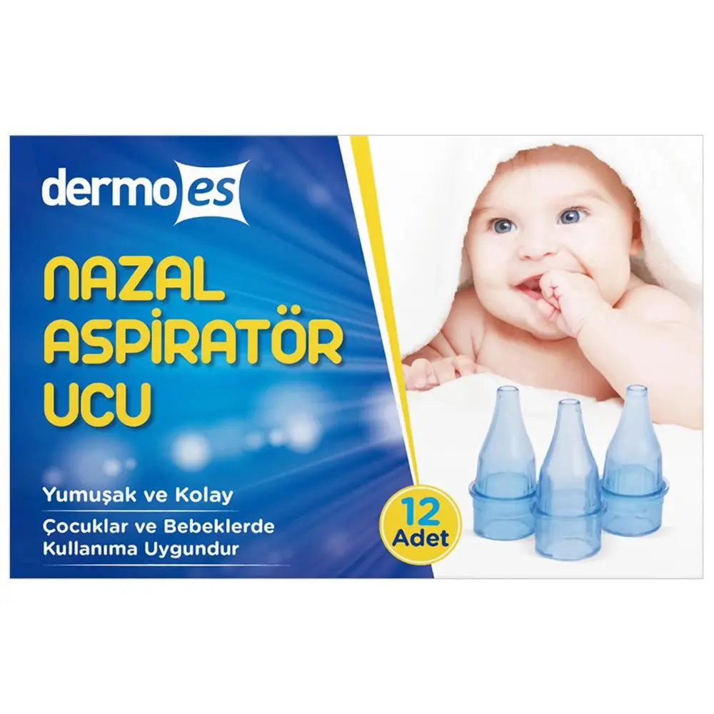 Dermoes Burun Aspiratör Yedek 12'li 8699241774867