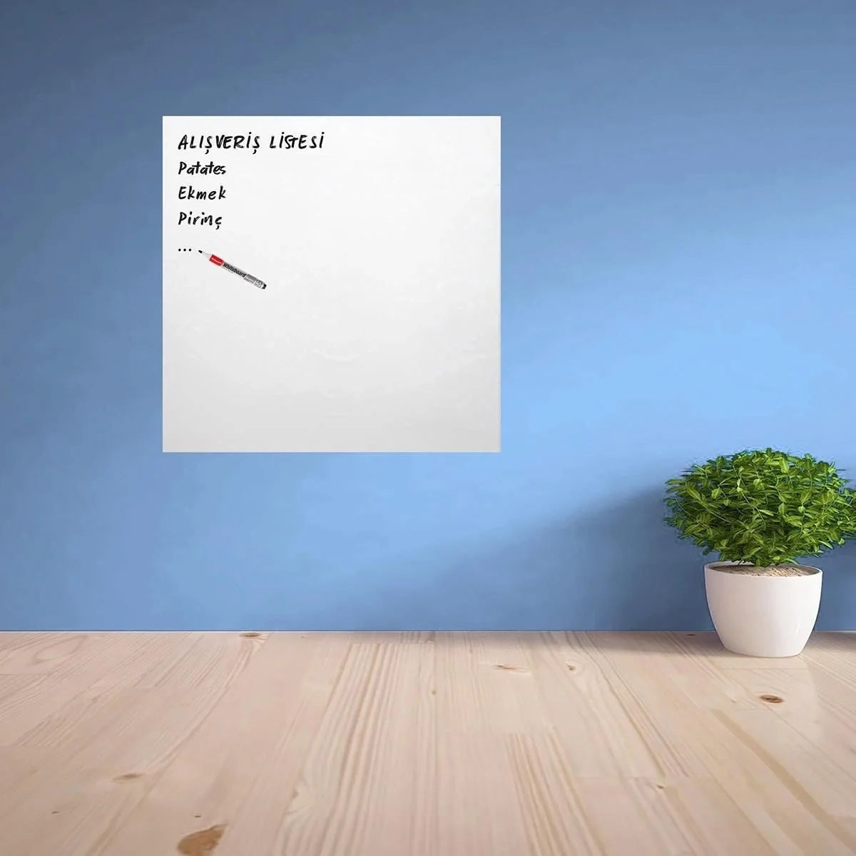 Ders Çalışma Yazı Tahtası Manyetik Mıknatıslı Duvar Stickerı Bx40 Fiyatı, Yorumları ve Özellikleri