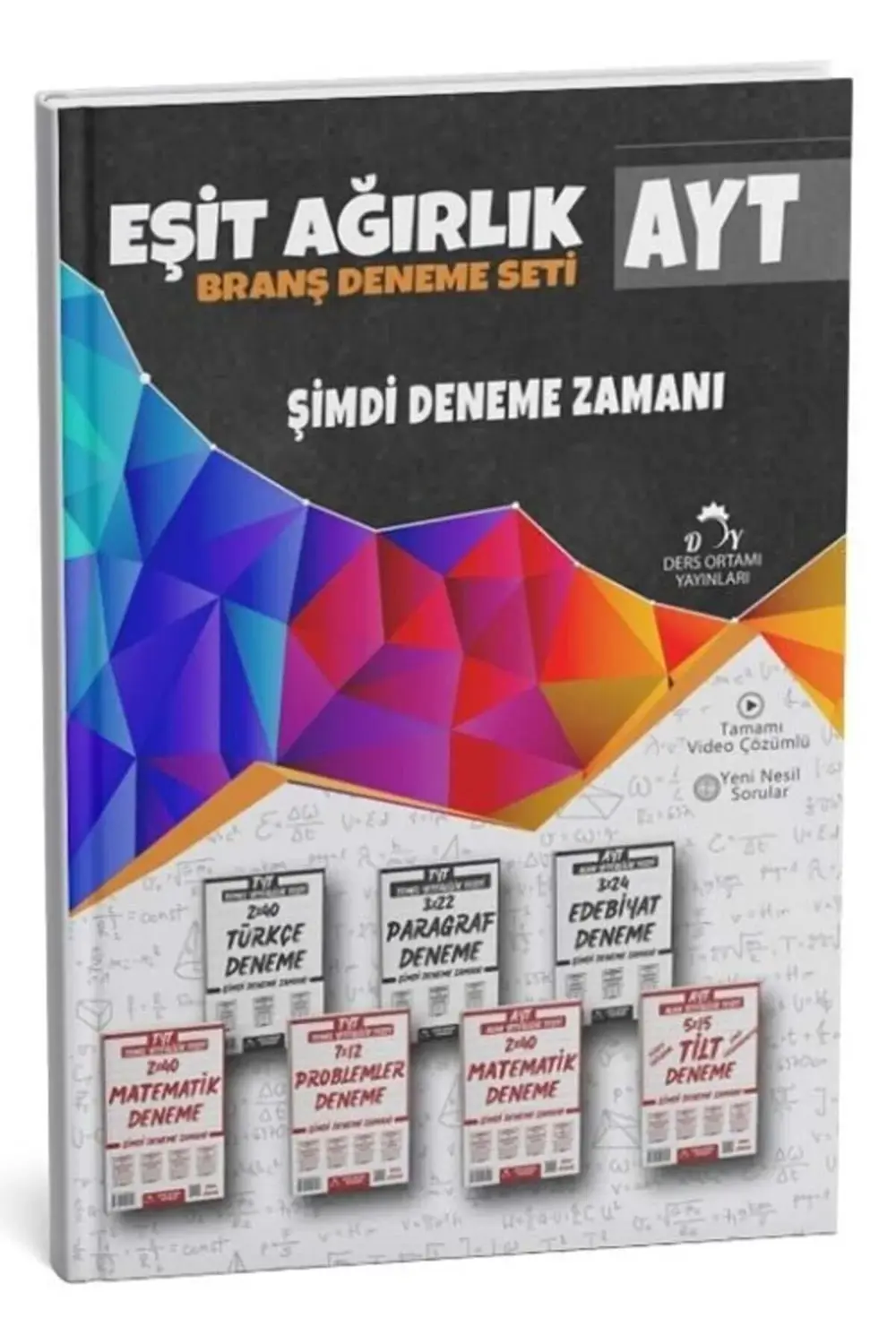Ders Ortamı 2025 YKS AYT Eşit Ağırlık Branş Deneme Seti Çözümlü D