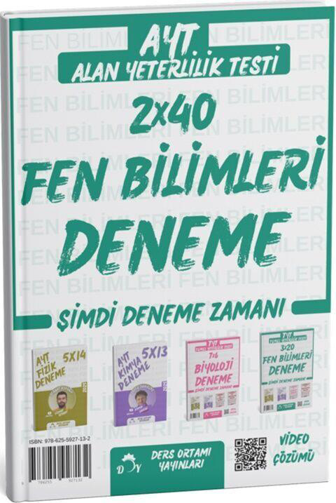 Ders Ortamı AYT Fen Bilimleri 2 Deneme Tamamı Video Çözümlü Ders 