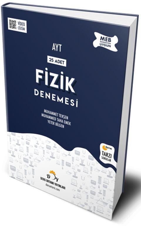Ders Ortamı AYT 25 li Fizik Denemesi Ders Ortamı Yayınları