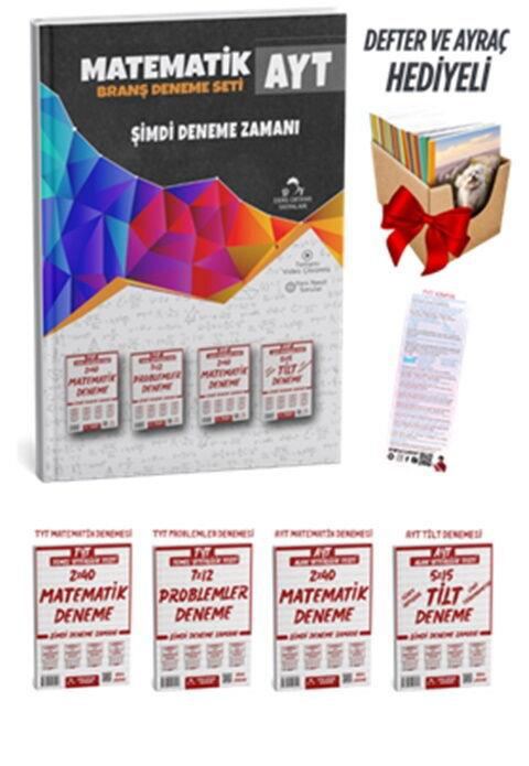 Ders Ortamı AYT Matematik Deneme Sınavı Seti + Defter Hediyeli De