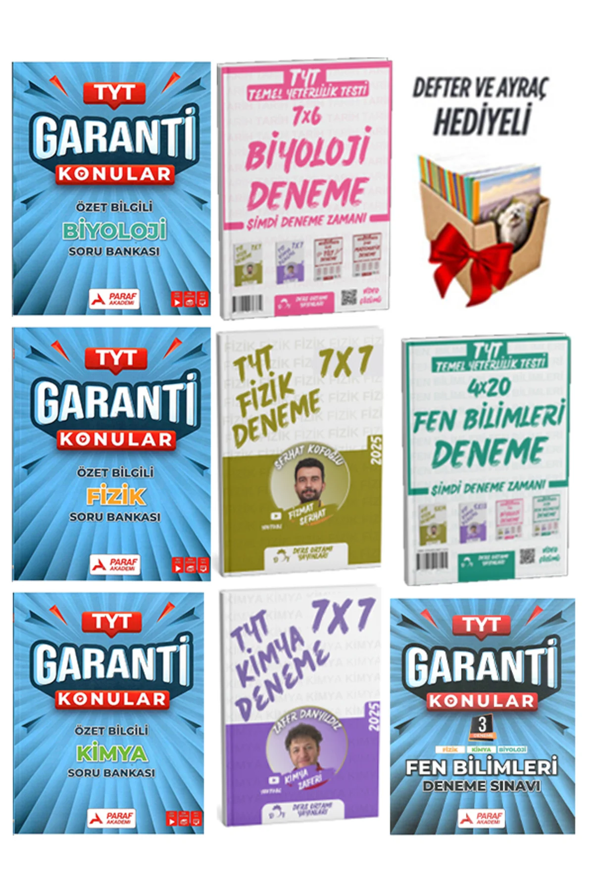 Ders Ortamı + Paraf 2026 TYT Fen Bilimleri Garanti Konular + Ders