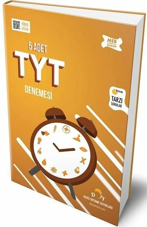 Ders Ortamı TYT 5 Deneme ÖSYM Tarzında Tamamı Video Çözümlü Ders 